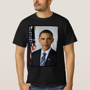 American President Barack Obama at White House  T-Shirt
