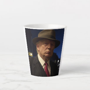 American President Donald Trump Godfather Latte Mug