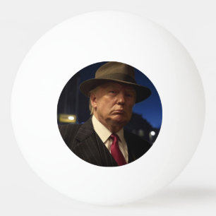 American President Donald Trump Godfather Ping Pong Ball