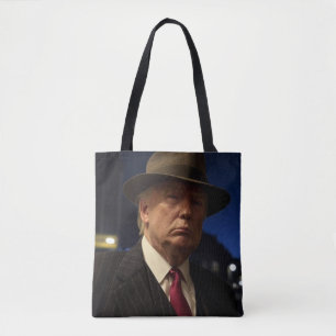 American President Donald Trump Godfather Tote Bag