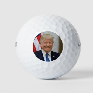 American President Donald Trump White House Golf Balls