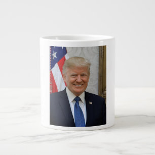 American President Donald Trump White House Large Coffee Mug