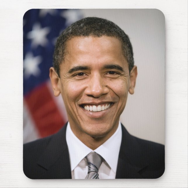 American President Elect Barack Obama  Mouse Pad (Front)