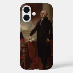 American President George Washington Lansdowne iPhone 16 Case