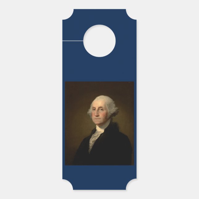 American President George Washington, Stuart Door Hanger (Front)