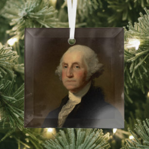 American President George Washington, Stuart Glass Tree Decoration