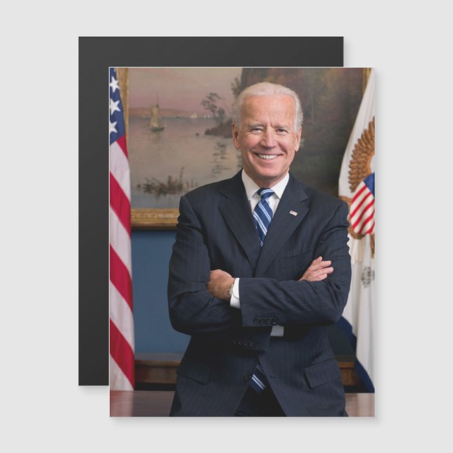 American President Joe Biden as Senator (Front/Back)