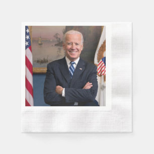 American President Joe Biden as Senator Napkin