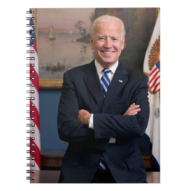 American President Joe Biden as Senator Notebook (Front)