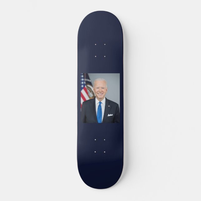 American President Joe Biden White House Photo  Skateboard (Front)