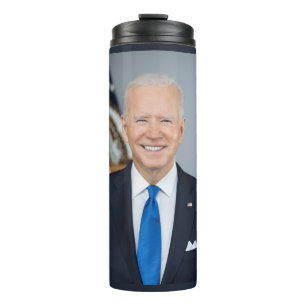 American President Joe Biden White House Photo  Thermal Tumbler