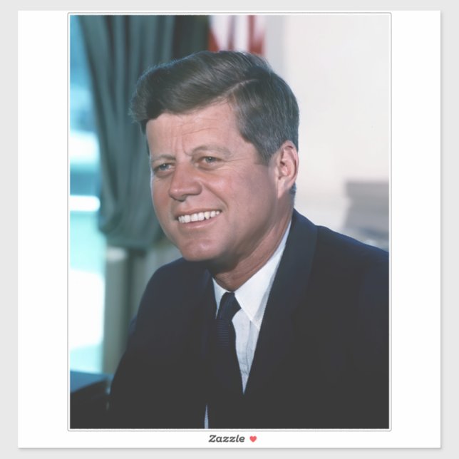 American President John F. Kennedy in Oval Office (Sheet)