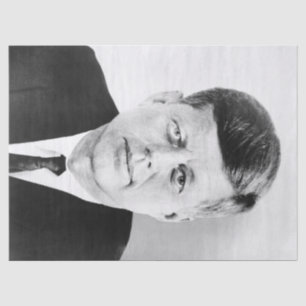 American President John Kennedy Presidential Photo Tissue Paper