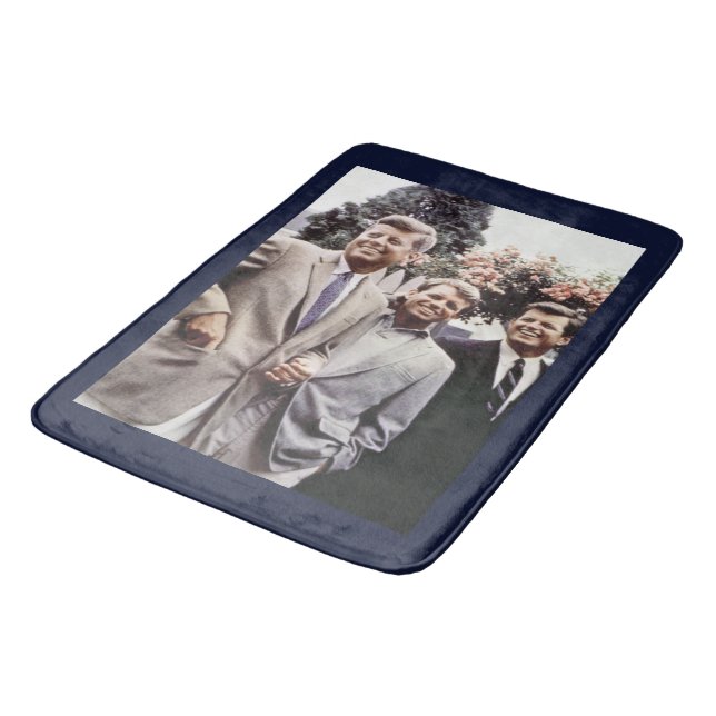 American President John Kennedy & Robert & Ted Bath Mat (Angled)