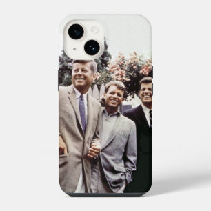 American President John Kennedy & Robert & Ted iPhone 14 Case