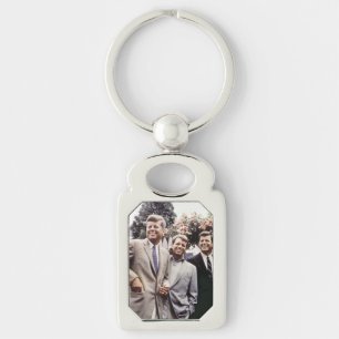 American President John Kennedy & Robert & Ted Key Ring
