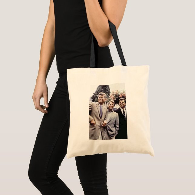 American President John Kennedy & Robert & Ted Tote Bag (Front (Product))