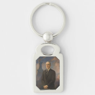 American President Woodrow Wilson & Liberty Key Ring