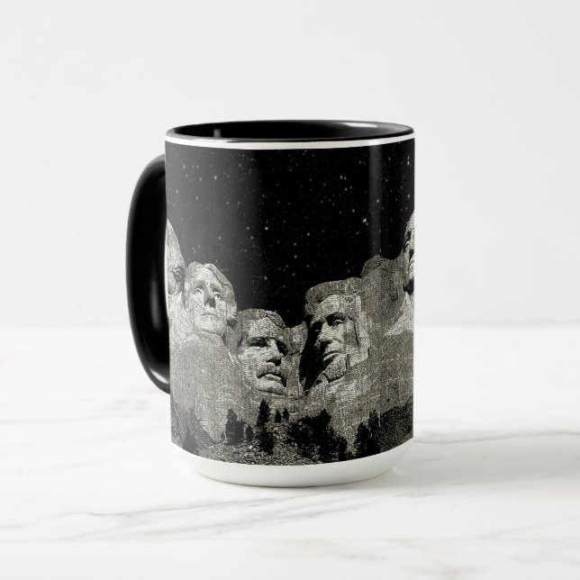 American Presidents Mount Rushmore,  Mug (Front Left)