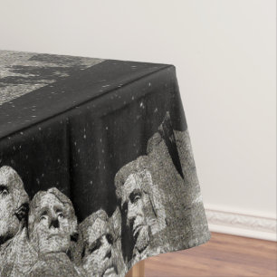 American Presidents Mount Rushmore, Tablecloth