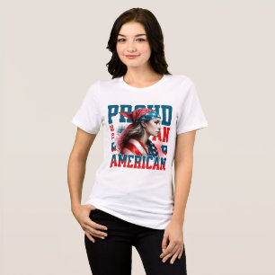 American Pride & Beauty Tri-Blend Shirt
