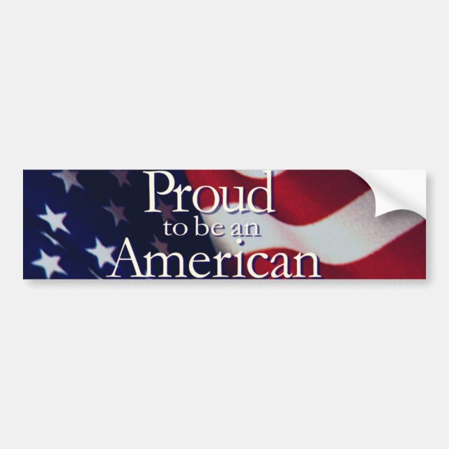 AMERICAN PRIDE BUMPER STICKER (Front)