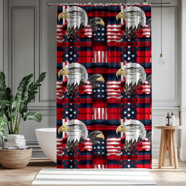 American Pride Curtain Eagle & Flag Home Touch (American Pride Curtain Eagle & Flag Home Touch)