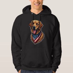 American Pride Golden Retriever Vintage Shirt