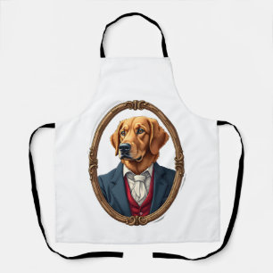American Pride Golden Retriever Vintage Shirt 4 Apron