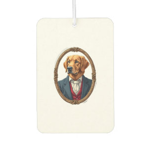 American Pride Golden Retriever Vintage Shirt 4 Car Air Freshener