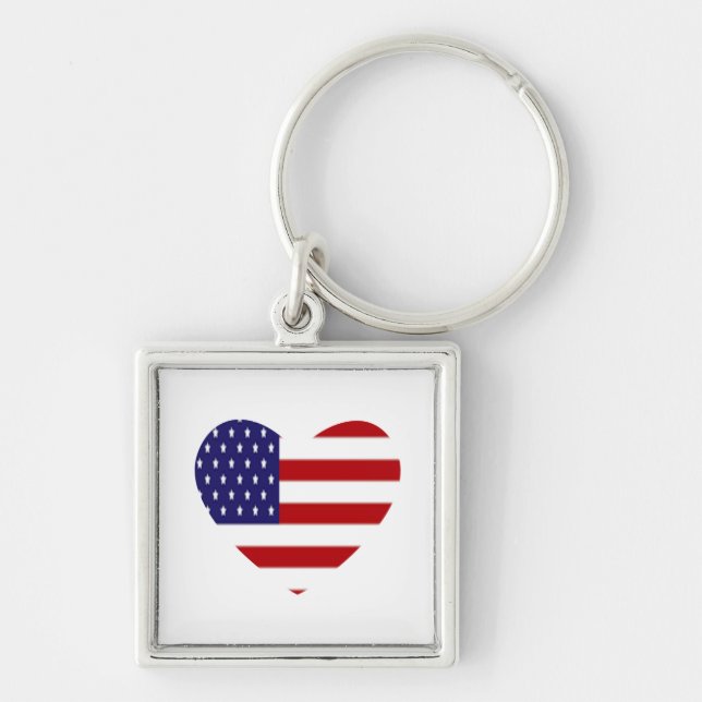 American pride key ring (Front)