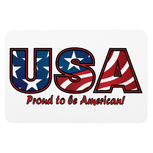American Pride Magnet (Horizontal)