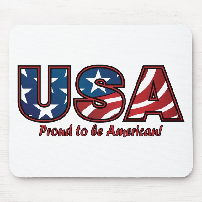 American Pride Mouse Pad (Front)