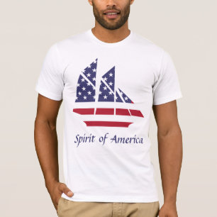 American Pride Sailboat T-Shirt
