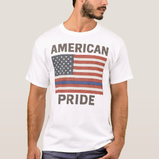 American Pride Shirt - thin blue line