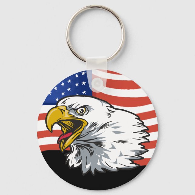 American Pride - SRF Key Ring (Front)