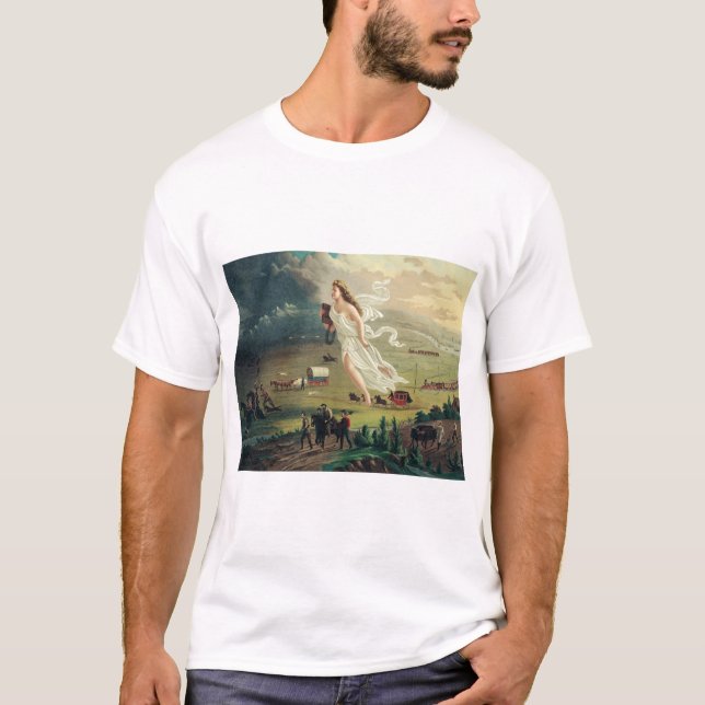 American Progress by John Gast T-Shirt (Front)