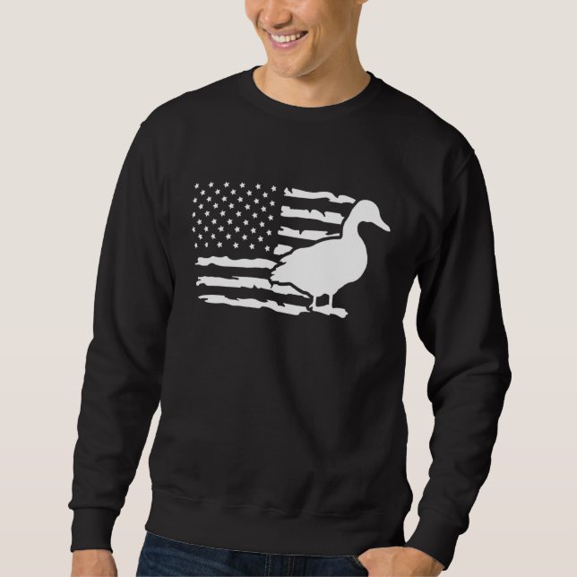 American Proud Duck Sweatshirt (Front)