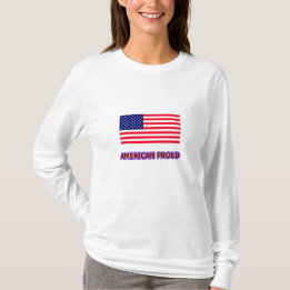 American Proud The MUSEUM Zazzle Template T-Shirt