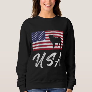 American Pug USA Flag TShirt for Pug Lovers Essent