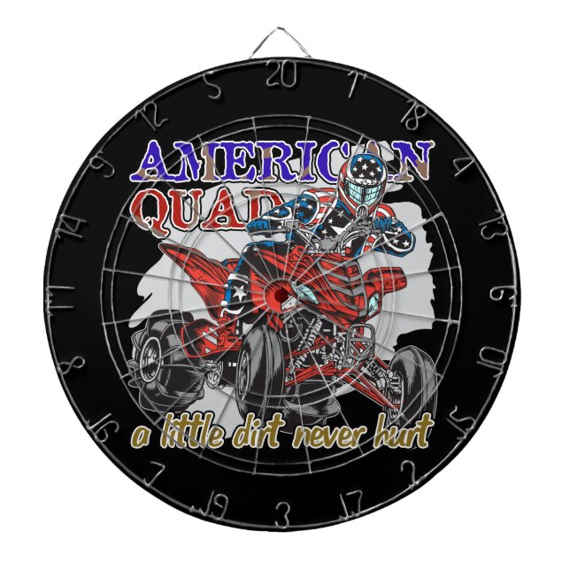 American Quad Dartboard (Front)