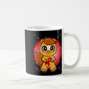 American Quarter Horse Heart Disease Awareness Mon Coffee Mug