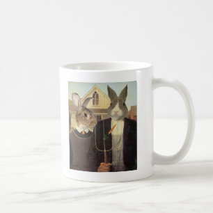 AMERICAN RABBIT COFFEE MUG