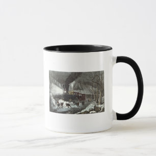 American Railroad Scene, 1871 Mug