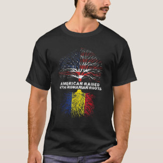 American Raised With Romanian Roots T-Shirt