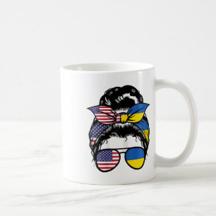 American Raised With Ukraine Roots Ukraine  Coffee Mug