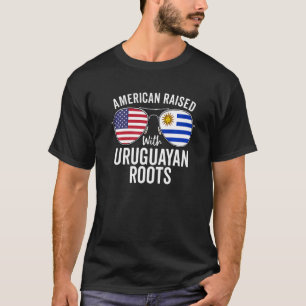 American Raised With Uruguayan Roots Usa Uruguay F T-Shirt