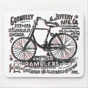 American Rambler Bicycle Mouse Pad