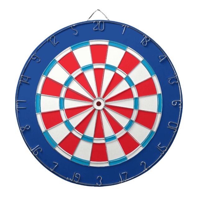 American Red White And Blue Dartboard (Front)