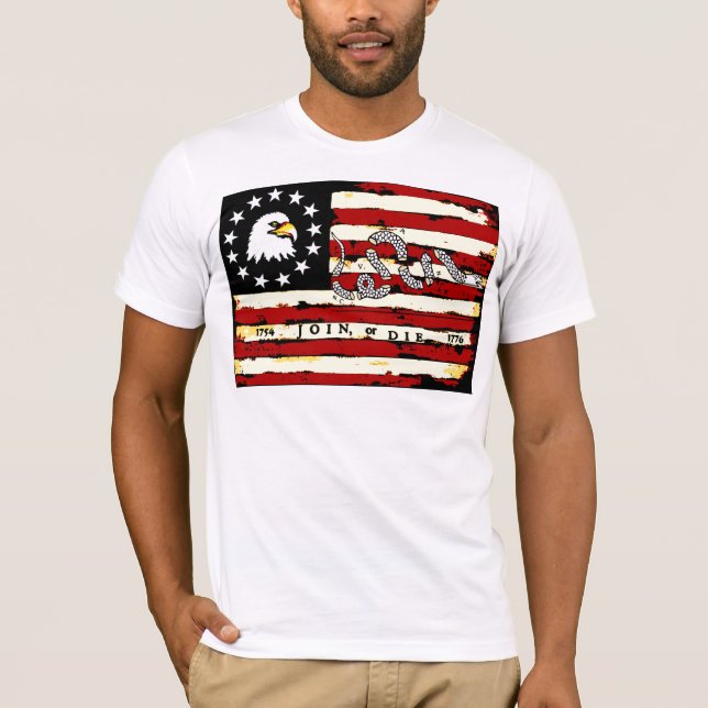 American Revolutionary Flag! T-Shirt (Front)